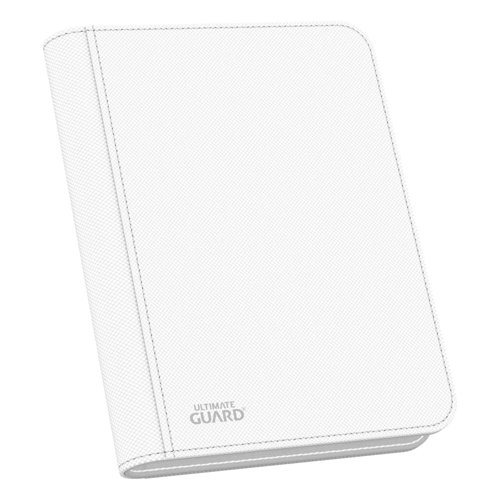 Ultimate Guard Zipfolio (160 double-sleeved cards) 8-Pocket 70 x 97 mm Xenoskin - White